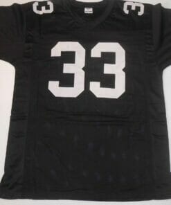 UNSIGNED CUSTOM Sewn Stitched John Fuqua Black Jersey