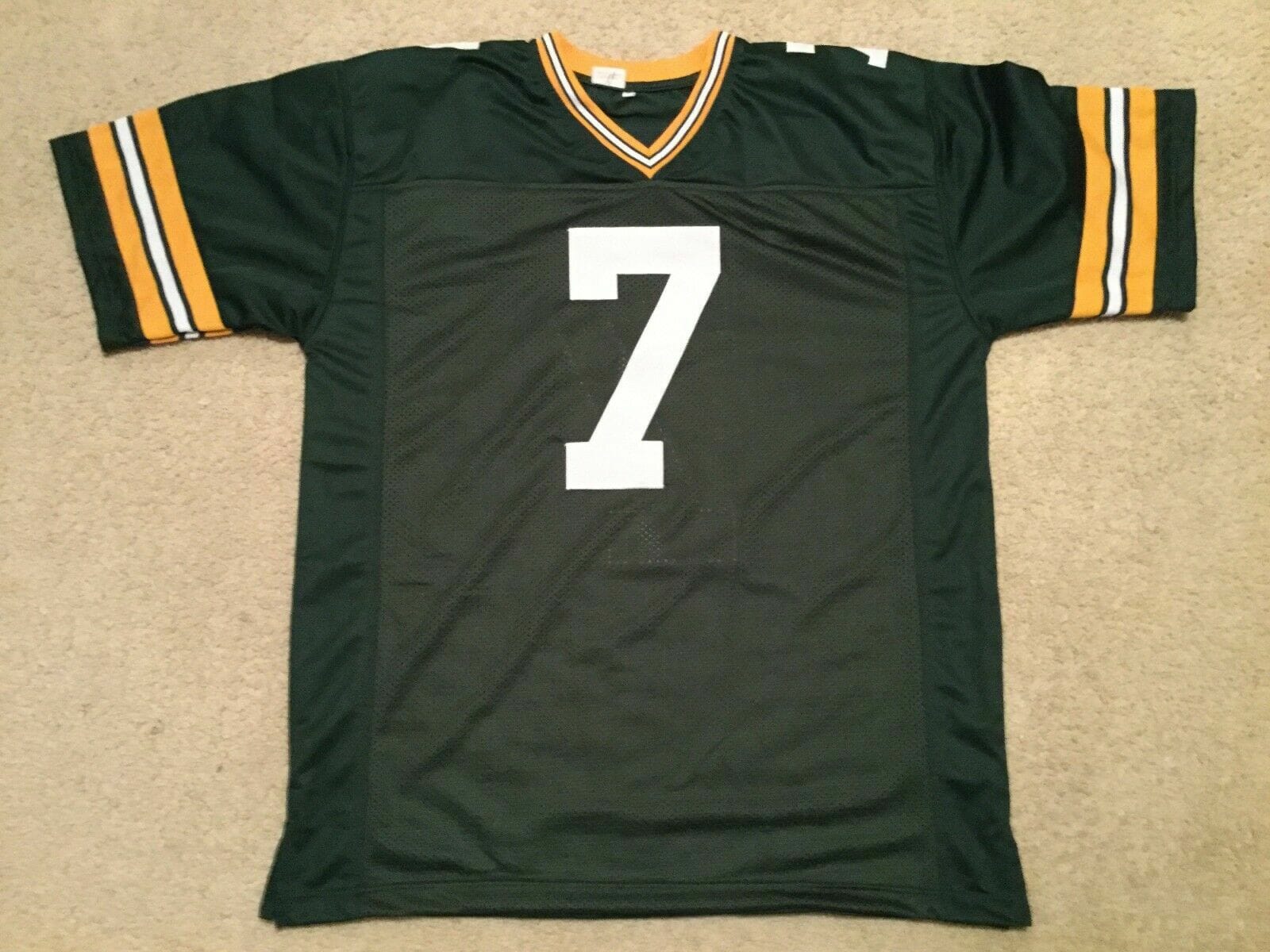 UNSIGNED CUSTOM Sewn Stitched Don Majkowski Green Jersey 2 UNSIGNED CUSTOM Sewn Stitched Don Majkowski Green Jersey