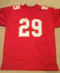 UNSIGNED CUSTOM Sewn Stitched Eric Berry Red Jersey