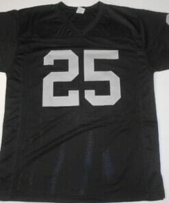 UNSIGNED CUSTOM Sewn Stitched Fred Biletnikoff Black Jersey