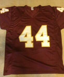 UNSIGNED CUSTOM Sewn Stitched John Riggins ERROR Burgundy Jersey 4 UNSIGNED CUSTOM Sewn Stitched John Riggins ERROR Burgundy Jersey