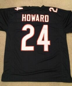 UNSIGNED CUSTOM Sewn Stitched Jordan Howard Blue Jersey