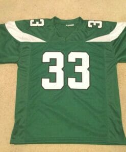 UNSIGNED CUSTOM Sewn Stitched Jamal Adams Green Jersey