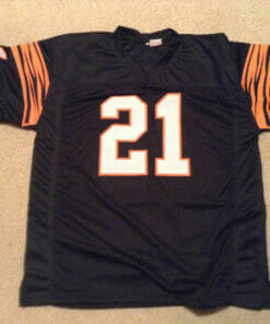 UNSIGNED CUSTOM Sewn Stitched James Brooks Black Jersey