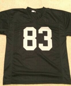 UNSIGNED CUSTOM Sewn Stitched Ben Davidson Black Jersey