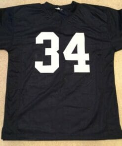 UNSIGNED CUSTOM Sewn Stitched Bo Jackson Blue Jersey