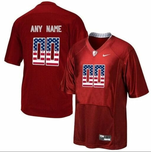 Alabama Crimson Tide Custom College Football Limited Jersey Red