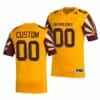 Arizona State Sun Devils Custom Jersey Gold Reverse Retro Alternate Uniform