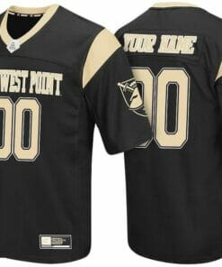 Army Black Knights Custom Jersey College Limited Football Black