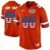 Florida Gators Custom College Football Limited Jersey Orange