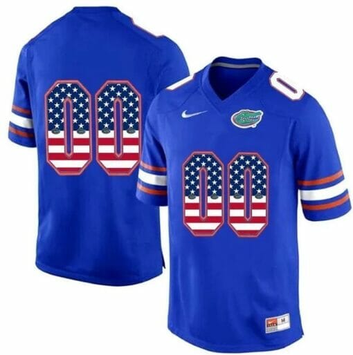 Florida Gators Custom College Football Limited Jersey Royal Blue