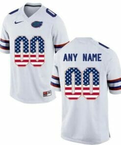 Florida Gators Custom College Football Limited Jersey White