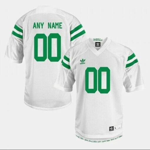 Custom Notre Dame Football Jersey College Limited Jersey White