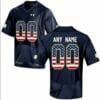 Custom Tennessee Football Jersey Navy Blue College Limited Jersey 7 Custom Tennessee Football Jersey Navy Blue College Limited Jersey