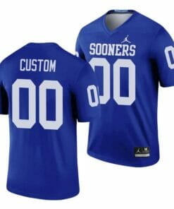 Personalized OU Jersey Blue Legend Football Jersey