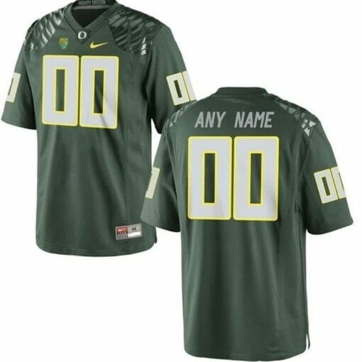 Personalized Oregon Ducks Jersey College Football Jersey Green