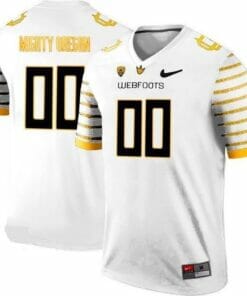Oregon Ducks Football Jersey Custom College Jersey White