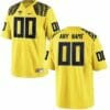 Custom Oregon Football Jersey College Football Jersey Yellow 6 Custom Oregon Football Jersey College Football Jersey Yellow