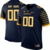 Custom Oregon Ducks Football Jersey College Limited Jersey Navy
