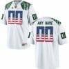 Oregon Ducks Football Jersey Custom College Limited Jersey White