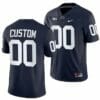 Custom Penn State Football Jersey Navy 2021-22 College Game Jersey