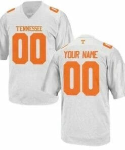 Tennessee Volunteers Custom Jersey White