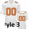 Custom Tennessee Football Jersey White Style 7 Custom Tennessee Football Jersey White Style