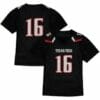 Custom Texas Tech Jersey Red Raiders Football Black Jersey