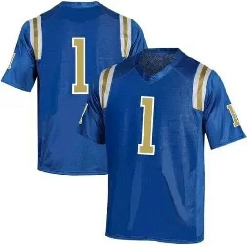 Customized UCLA Bruins Jersey Football Blue 1 Customized UCLA Bruins Jersey Football Blue