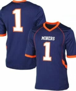 Custom UTEP Miners Football Jersey Stitched