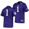Personalized Washington Huskies Jersey 1 Purple College Football Premier Jersey