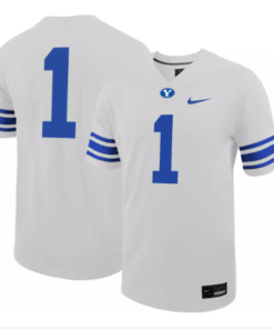 Custom BYU Cougars Jersey Name and Number Untouchable Game Football Jersey
