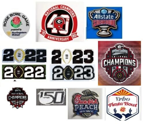 Personalized Georgia Bulldog Jersey Players Jersey Honoring Vince Dooley Patch Custom White 2 Personalized Georgia Bulldog Jersey Players Jersey Honoring Vince Dooley Patch Custom White - Image 2