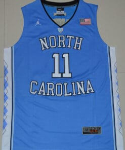 North Carolina Tar Heels #11 Brice Johnson NCAA Basketball Jersey Blue