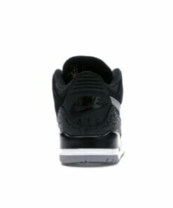 Alternative view of Air Jordan 3 Retro Tinker Black Cement Gold