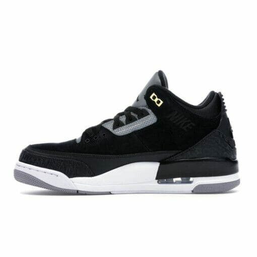 Air Jordan 3 Retro Tinker Black Cement Gold - Image 3