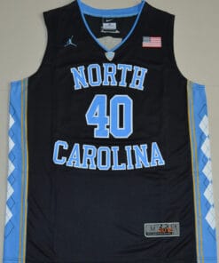 North Carolina Tar Heels #40 Harrison Barnes NCAA Basketball Jersey Black