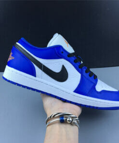 Air Jordan 1 Low Hyper Royal Orange Peel