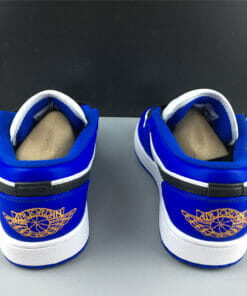 Air Jordan 1 Low Hyper Royal Orange Peel