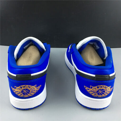 Air Jordan 1 Low Hyper Royal Orange Peel