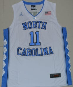 North Carolina Tar Heels #11 Brice Johnson NCAA Basketball Jersey White