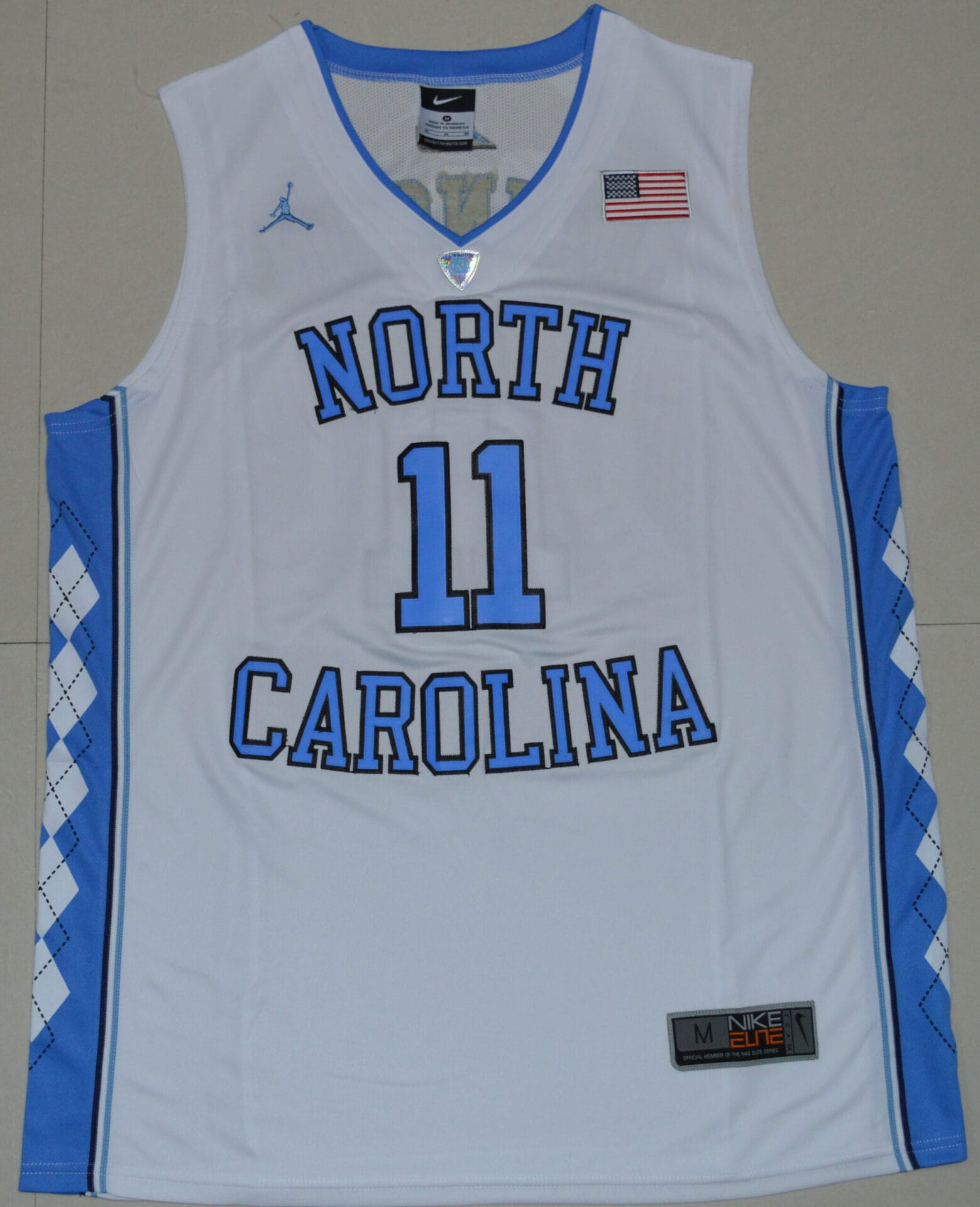 North Carolina Tar Heels #11 Brice Johnson NCAA Basketball Jersey White 2 North Carolina Tar Heels #11 Brice Johnson NCAA Basketball Jersey White