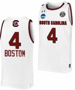 Aliyah Boston Jersey South Carolina Gamecocks College Basketball 2023 NCAA March Madness White #4
