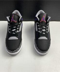 Air Jordan 3 Retro Black Court Purple