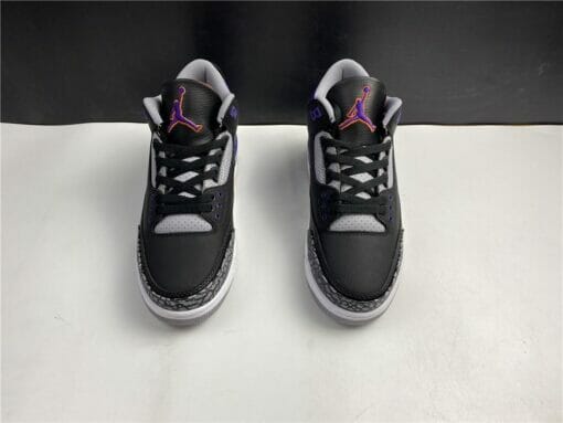 Air Jordan 3 Retro Black Court Purple
