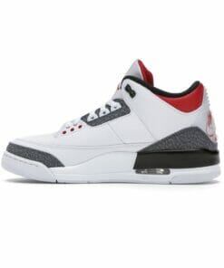 Alternative view of Air Jordan 3 Retro SE-T CO JP Fire Red Denim