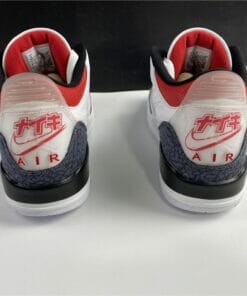 AJ3RetroSE TCOJPFireRedDenimShoesSneakers 3