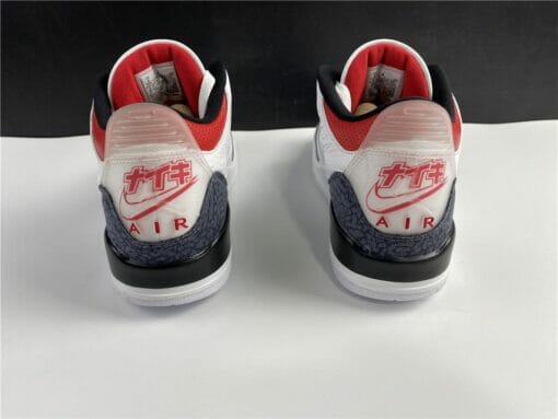 Air Jordan 3 Retro SE-T CO JP Fire Red Denim - Image 3