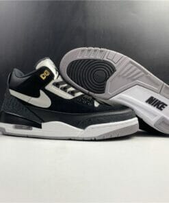 Air Jordan 3 Retro Tinker Black Cement Gold