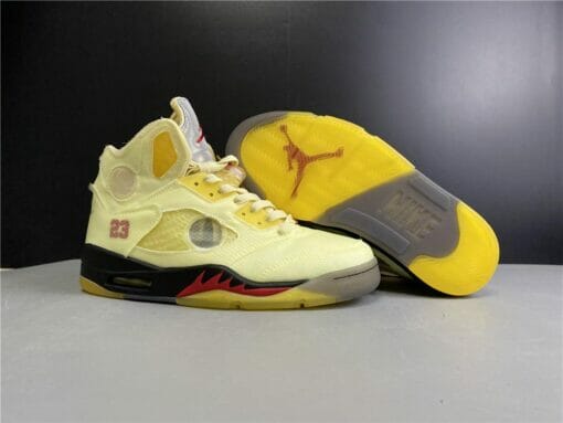Air Jordan 5 Sail OW - Image 2